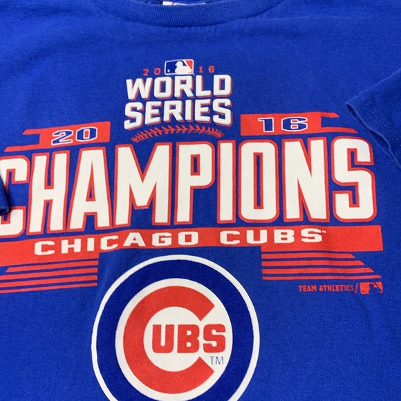 Youth 2016 Chicago Cubs World Series Champions Size XL - Picture 2 of 4